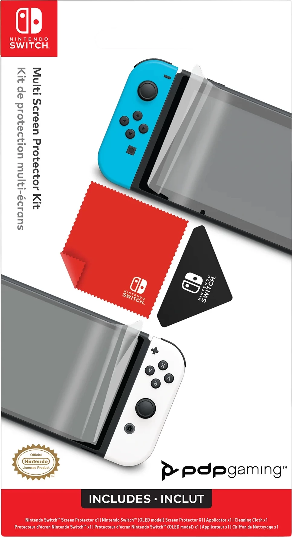 Mbrojtës ekrani PDP për Nintendo Switch/Switch OLED, kit