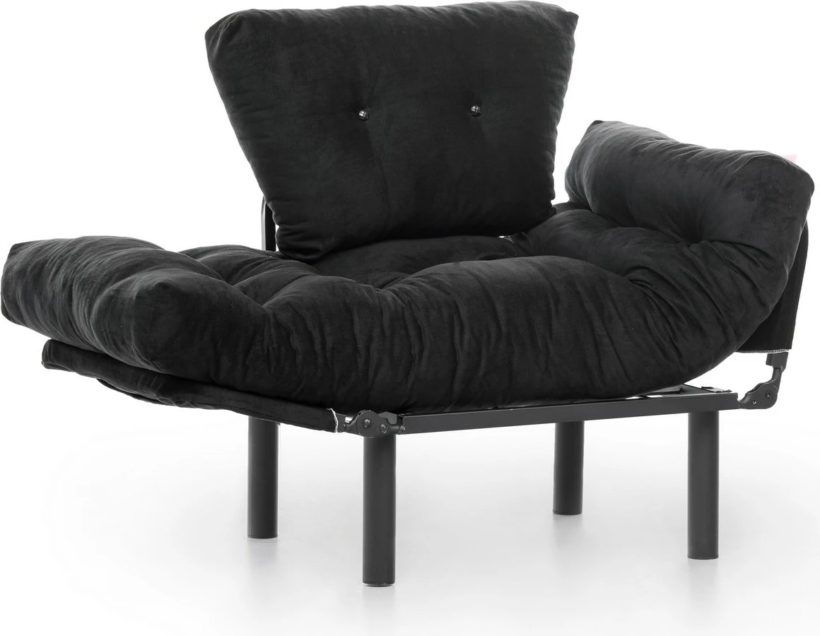 Karrige Wing Nitta, e zezë, Atelier del Sofa