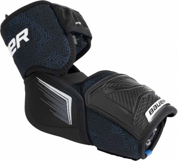 mbrojtëse bërrylash për hokej Bauer, unisex, të zeza