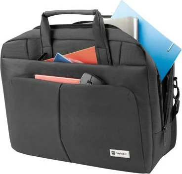 Çantë laptop Natec Gazelle, 15.6-16 inç, e zezë