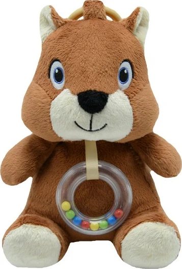 Lodër muzikore ketrri TULILO 20 cm, kafe/krem