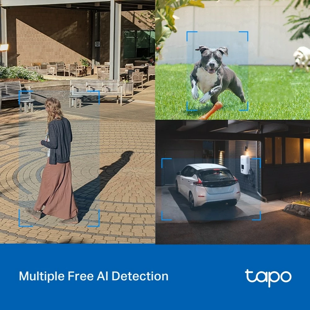 TP-Link Tapo C520WS V1 - Outdoor Pan/Tilt Wi-Fi Camera, White