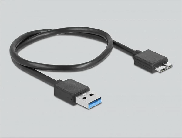 Kasë e jashtme DeLOCK për HDD/SSD 2.5" SATA, Micro-USB, deri 5 Gbit/s, e zezë