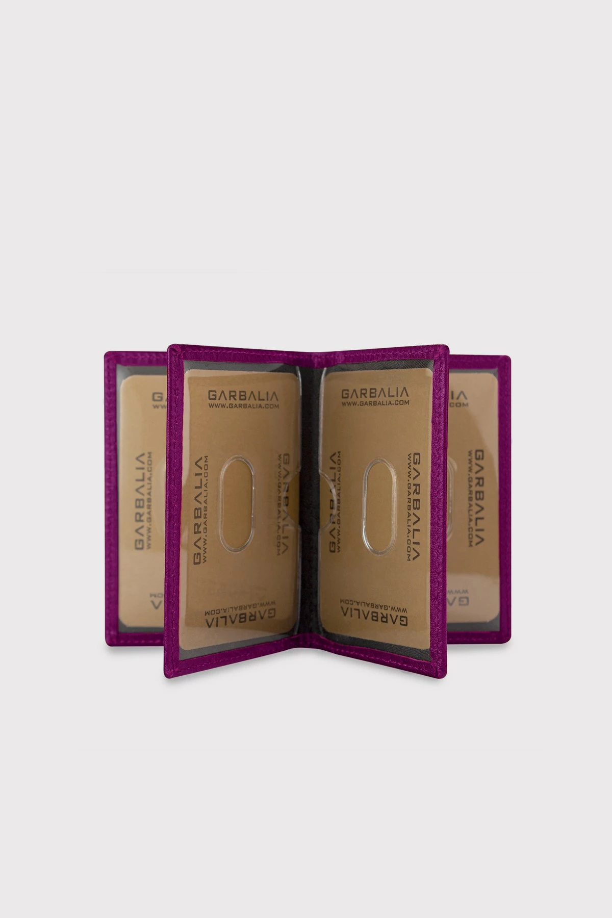 Mbajtës kartelash Zoozie Bags, ngjyrë damson, Vera