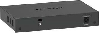 Switch NETGEAR GS305Pv3, 5-Port Gigabit Unmanaged PoE+ 63W, e zezë