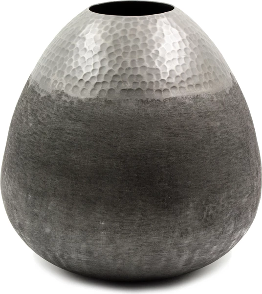 Vazo DROP, alumin, ngjyrë grafit, 32x32x29 cm