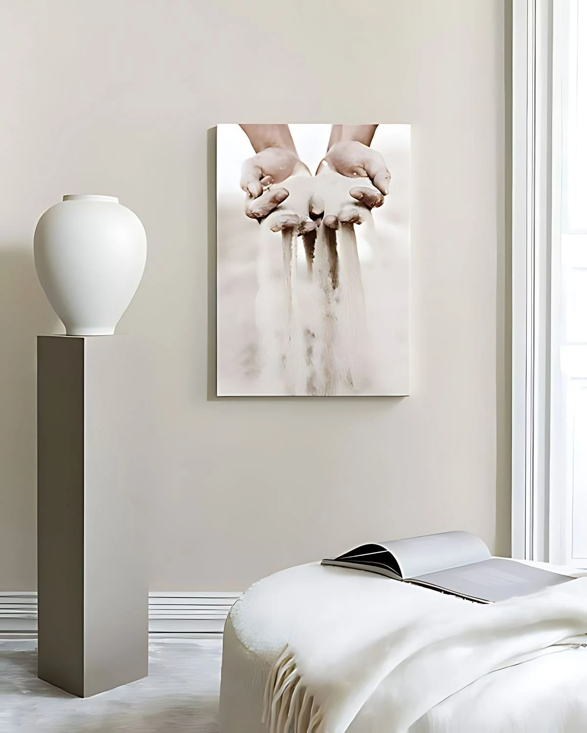 Pikturë dekorative në kanavacë, shumëngjyrëshe, Wallity, Artcanvas3, 40x60cm
