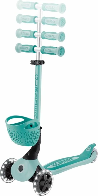 Trotinetë me ulëse për fëmijë Globber GO UP BABY 360 Lights, set