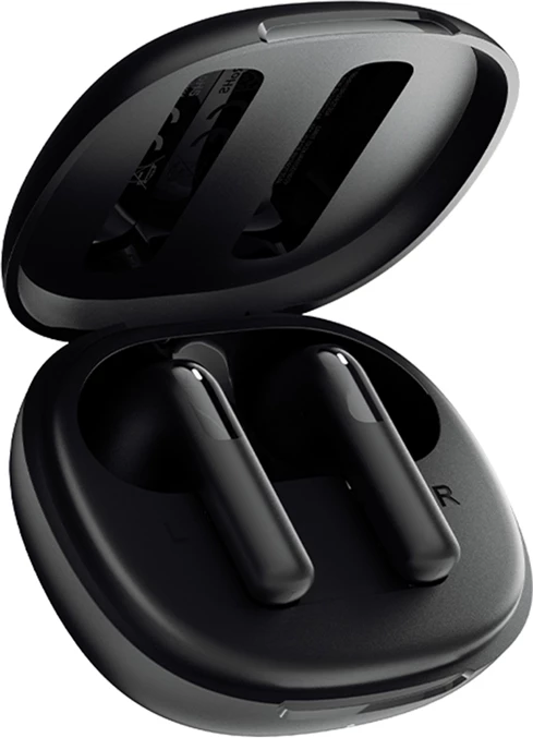 Kufje TWS QCY Ailybuds E10 QT35, in-ear, LDAC, Bluetooth 5.4, e zezë