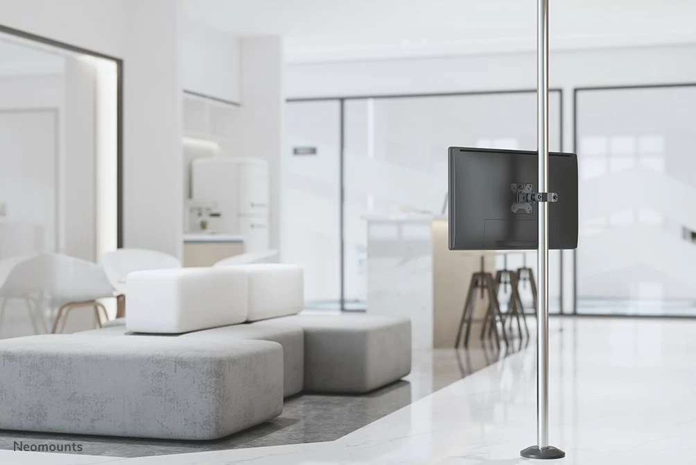 Mbajtës pole për TV/monitor Neomounts FL40-430BL11, 17-32 inç, 360° rrotullim, VESA 75x75/100x100, e zezë