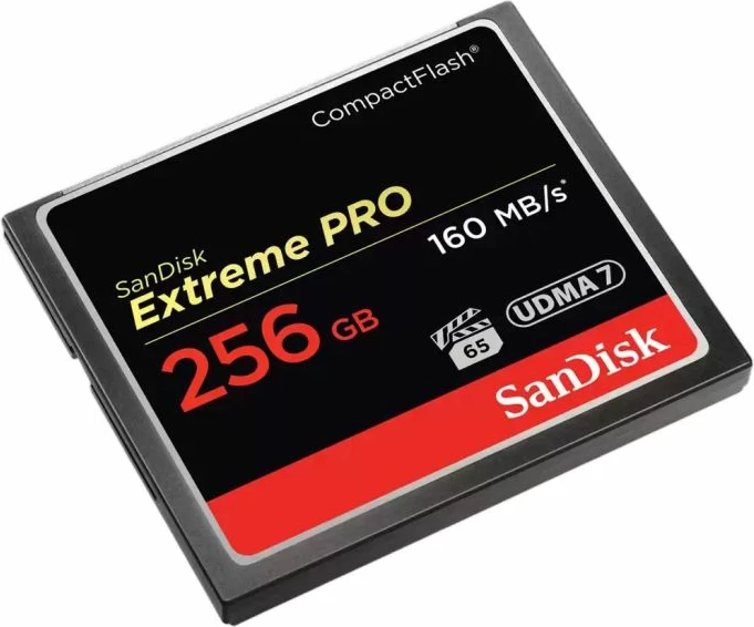 Kartelë memorie CompactFlash SanDisk Extreme PRO SDCFXPS-256G-X46 256GB UDMA 7 VPG-65 160MB/s