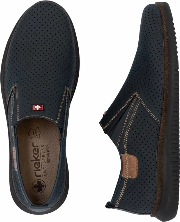 Atlete për meshkuj Rieker 10452-14, të kaltërta