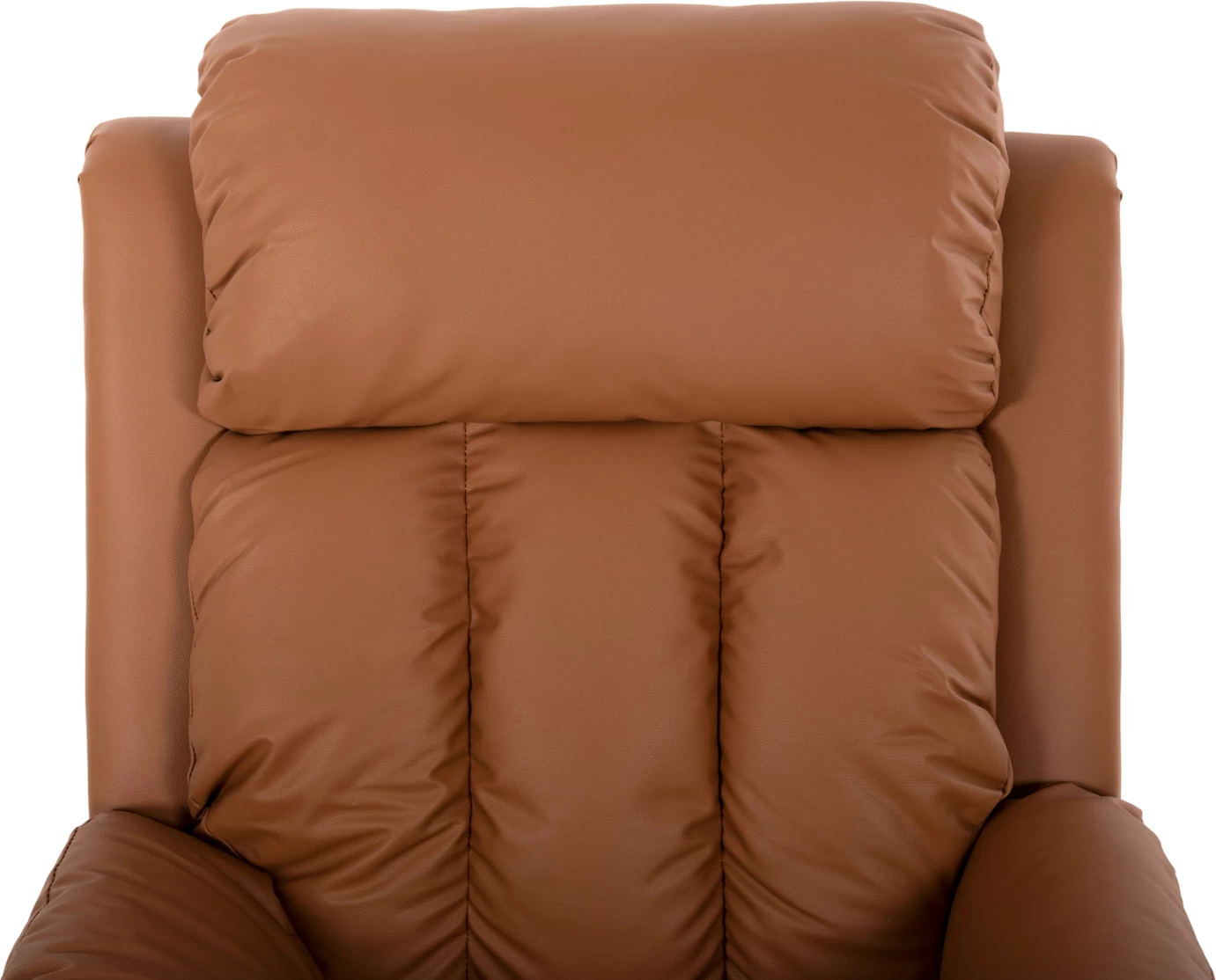 Karrige masazhi HAPPER FH9785.12 lëkurë PU kafe 76x94x102H cm