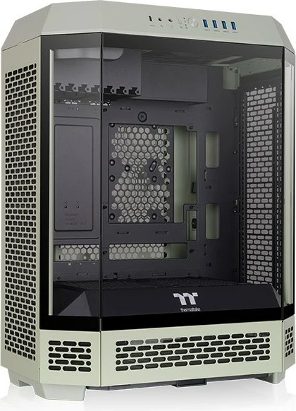 Kasë Thermaltake The Tower 600, Midi Tower, Matcha Green