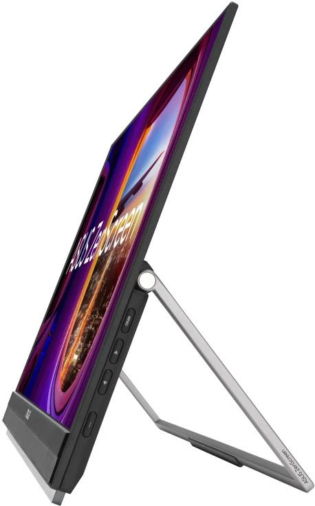 Monitor portabël, ASUS, ZenScreen MB229CF 90LM08S5-B01A70/90LM08S5B01A70, 22", TFT/LCD, klasë energjie D, 2 kg, argjendtë/zi/jeshil