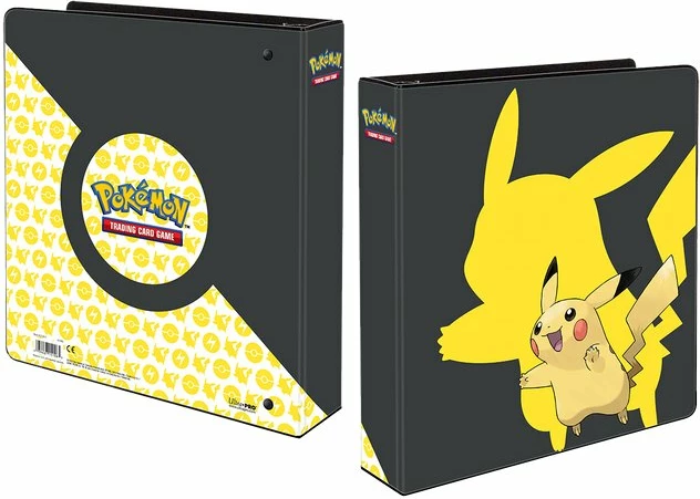 Folder për karta Pokémon Ultra Pro Pikachu 2019 1000+ karta, zi/verdhë