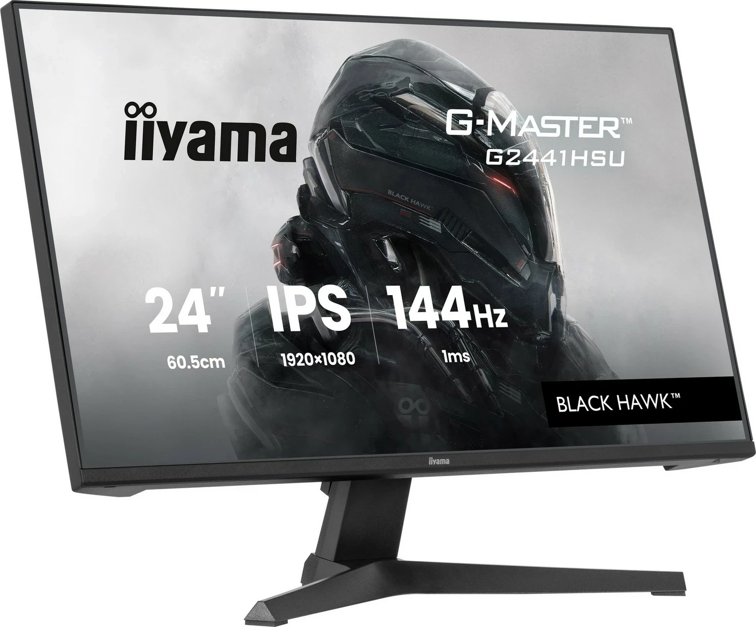 Monitor iiyama G-Master G2441HSU-B1, 23.8", 144Hz, Full HD, IPS, zi