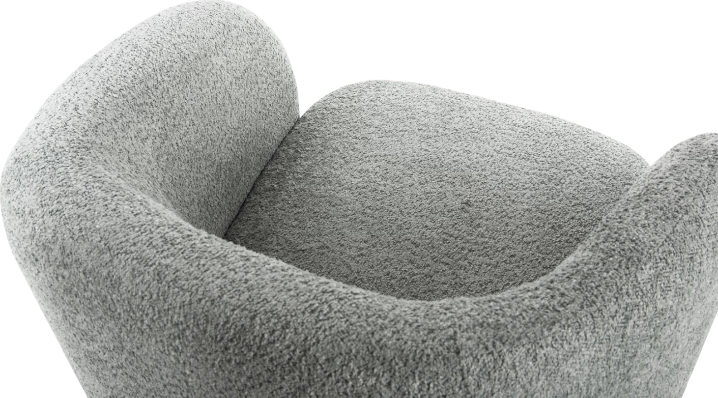 Karrige rrotulluese KARLEN FH9592.05 ngjyrë fistik boucle 79x79x76 Hcm