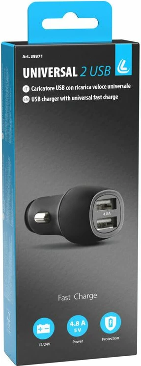 Mbushes Usb 12/24v Auto Fastcharge