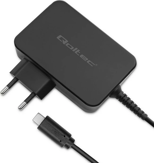 Karikues PD Qoltec 120W Turbo, USB-C, i zi