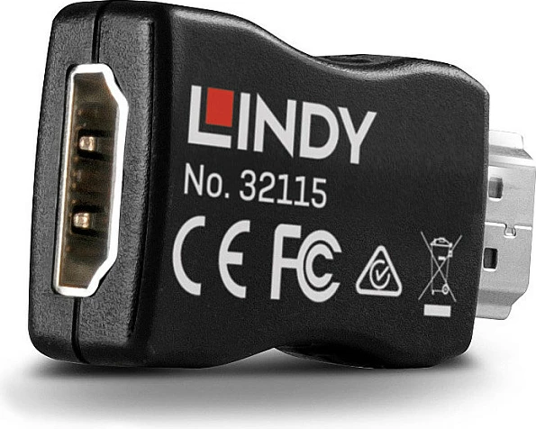 Adapter HDMI LINDY HDMI 2.0 EDID Emulator, 4K, Plug and Play, i zi