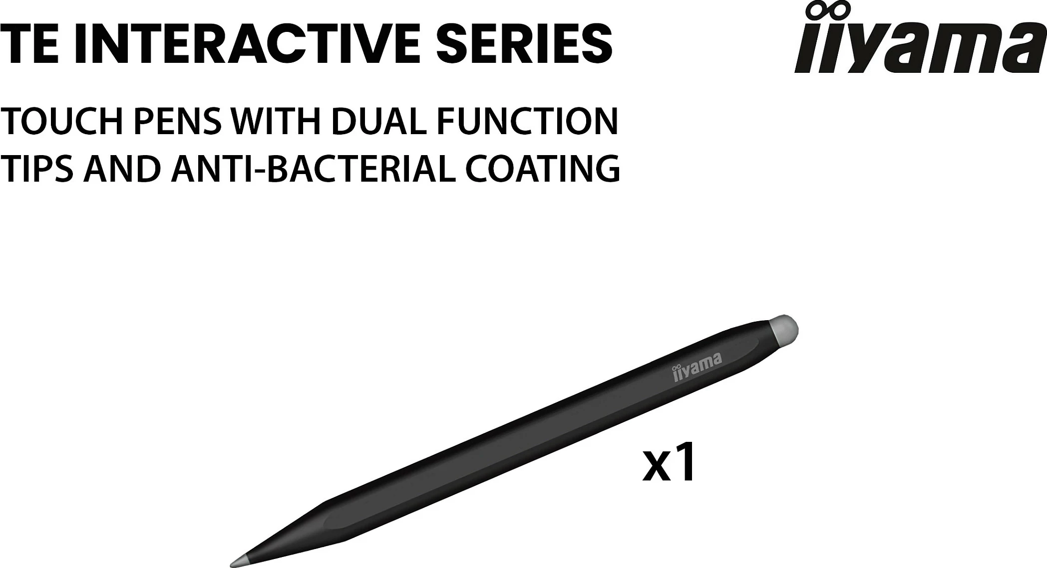 Ekran interaktiv iiyama ProLite TE7515A-B2AG, 75", 4K UHD, Anti-Glare, Bluetooth, i zi