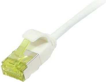 Kabllo rrjeti Synergy21 Patchkabel RJ45 CAT6A, 0.25m, slim, 500MHz, U/FTP, LSZH, e bardhë