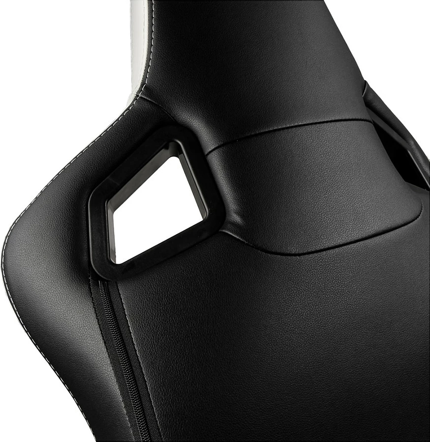 Karrige gaming Noblechairs EPIC, lëkurë e vërtetë, zezë/bardhë/kuqe