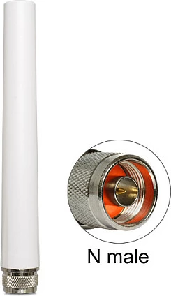 Antenë LTE DeLOCK N male 2.5 dBi omnidireksionale outdoor, e bardhë