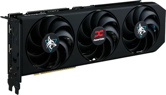 Kartelë grafike PowerColor RX 9060 XT Hellhound OC 16GB GDDR6 e zezë