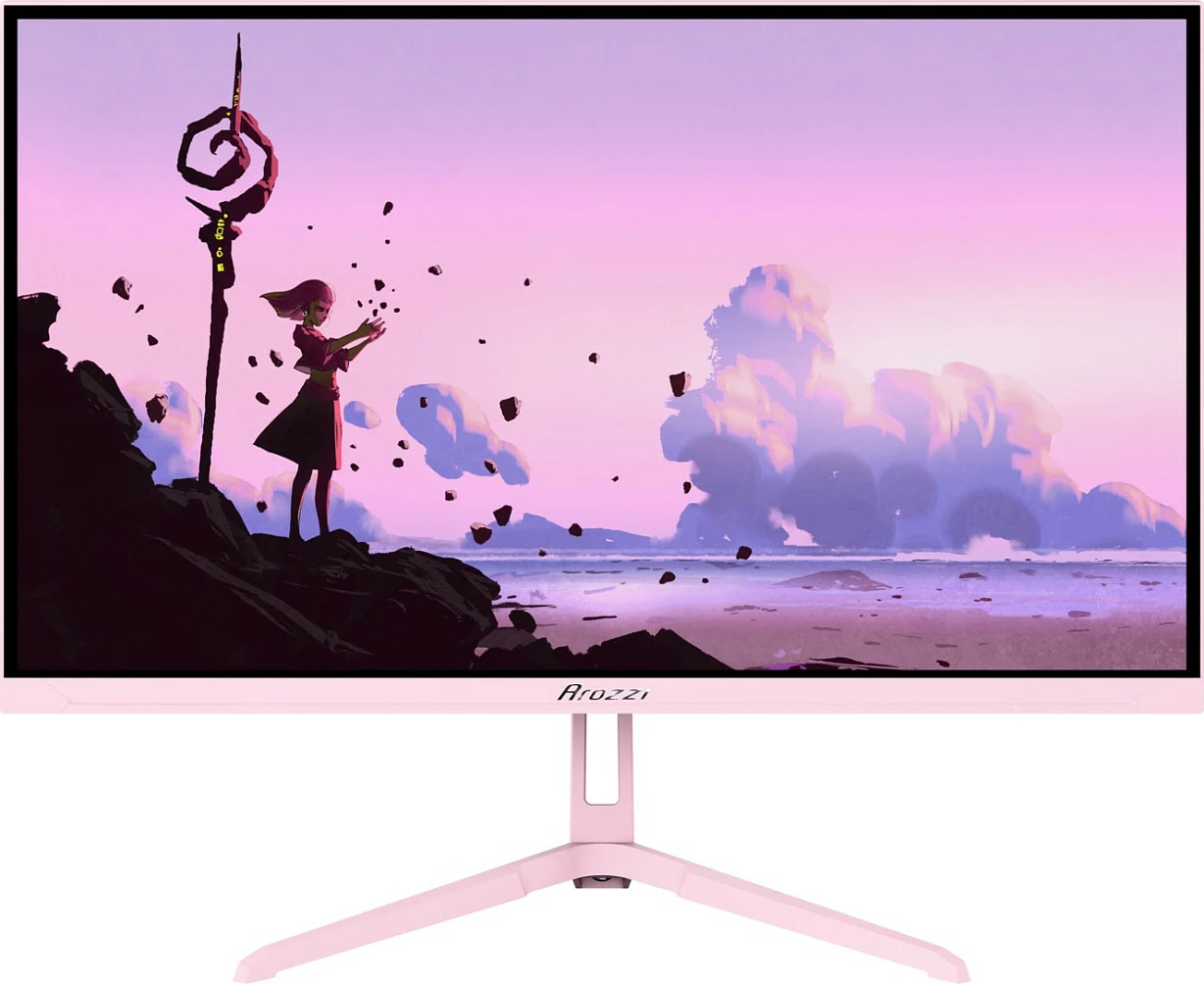 Monitor Arozzi Nova 24", Full HD IPS 200Hz 1ms, rozë