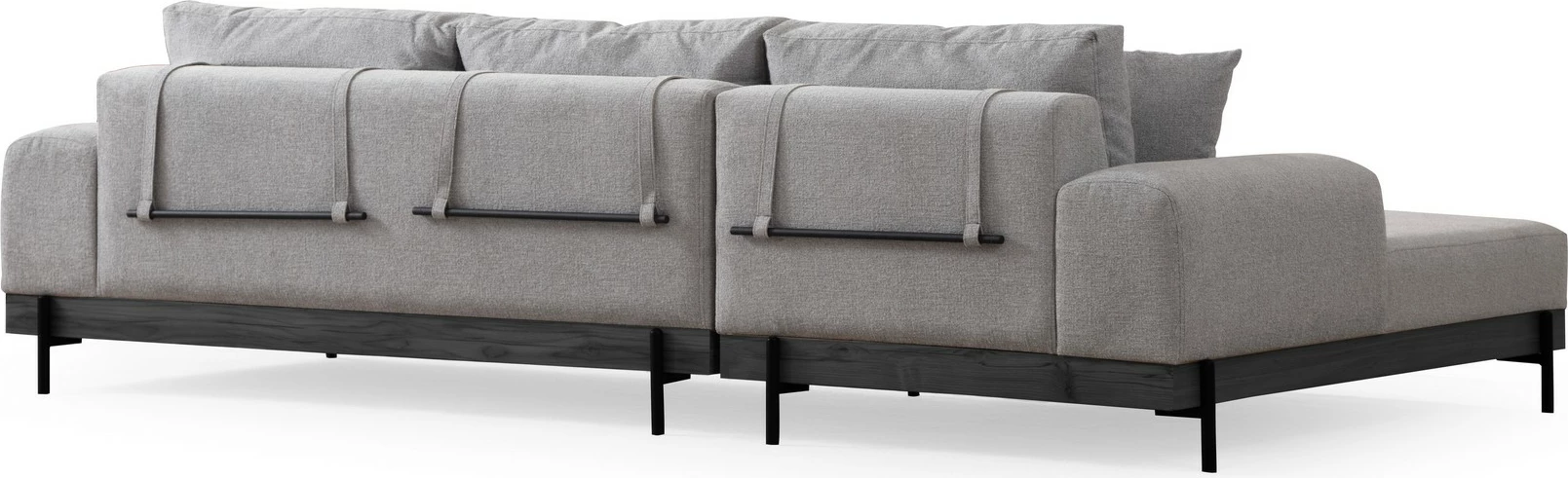 Këndare Atelier del Sofa, gri, kënd i majtë