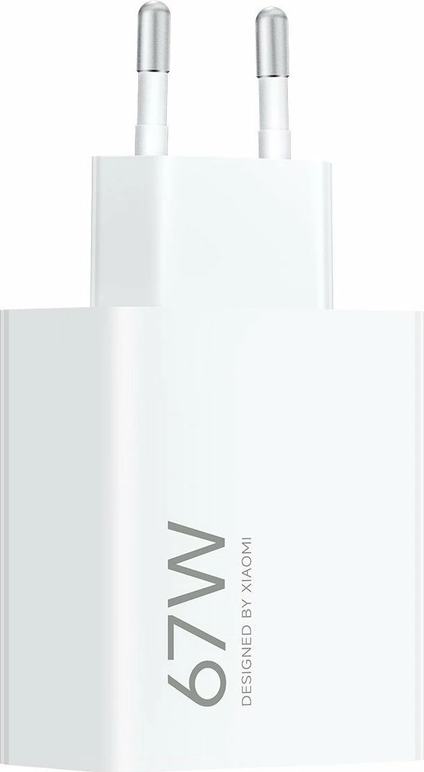 Karikues Xiaomi HyperCharge 67W USB-A 3.25A (BHR07SKEU), i bardhë, set 1 copë