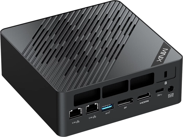 Mini kompjuter Minix ER937-AI Ryzen AI 9 HX 370 32GB RAM/1TB NVMe SSD Windows 11 Pro i zi, set me montim VESA