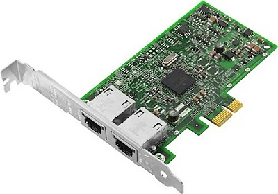 Kartelë rrjeti Lenovo AUZX, PCIe, Gigabit Ethernet 10/100/1000, 2x RJ-45, e gjelbër