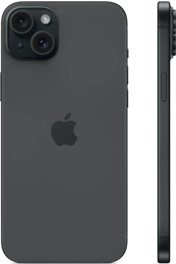 Apple iPhone 15 Plus, 6.7", 128GB, black