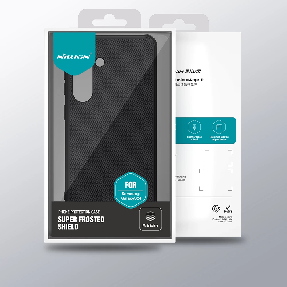 Mbështjellës Nillkin Super Frosted Shield Pro për Samsung Galaxy S24+, e gjelbër
