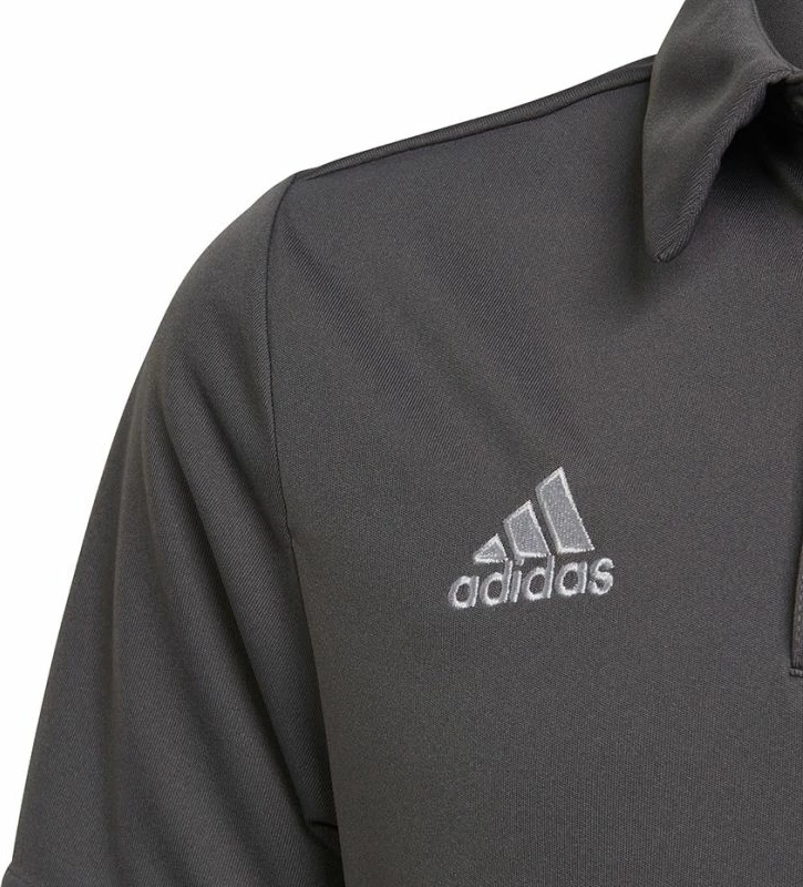 Polo maicë për djem adidas Entrada 22, ngjyrë gri H57485 [Madhësia: 128 cm]