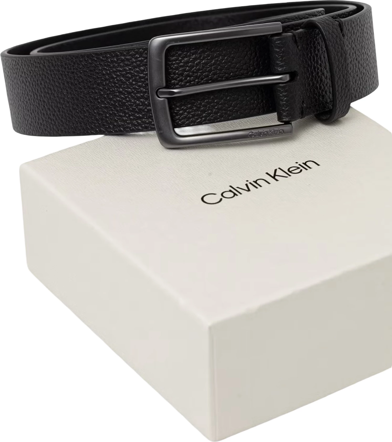 Rrip lëkure për meshkuj Calvin Klein LV04D7095G, i zi [Madhësia: 100]