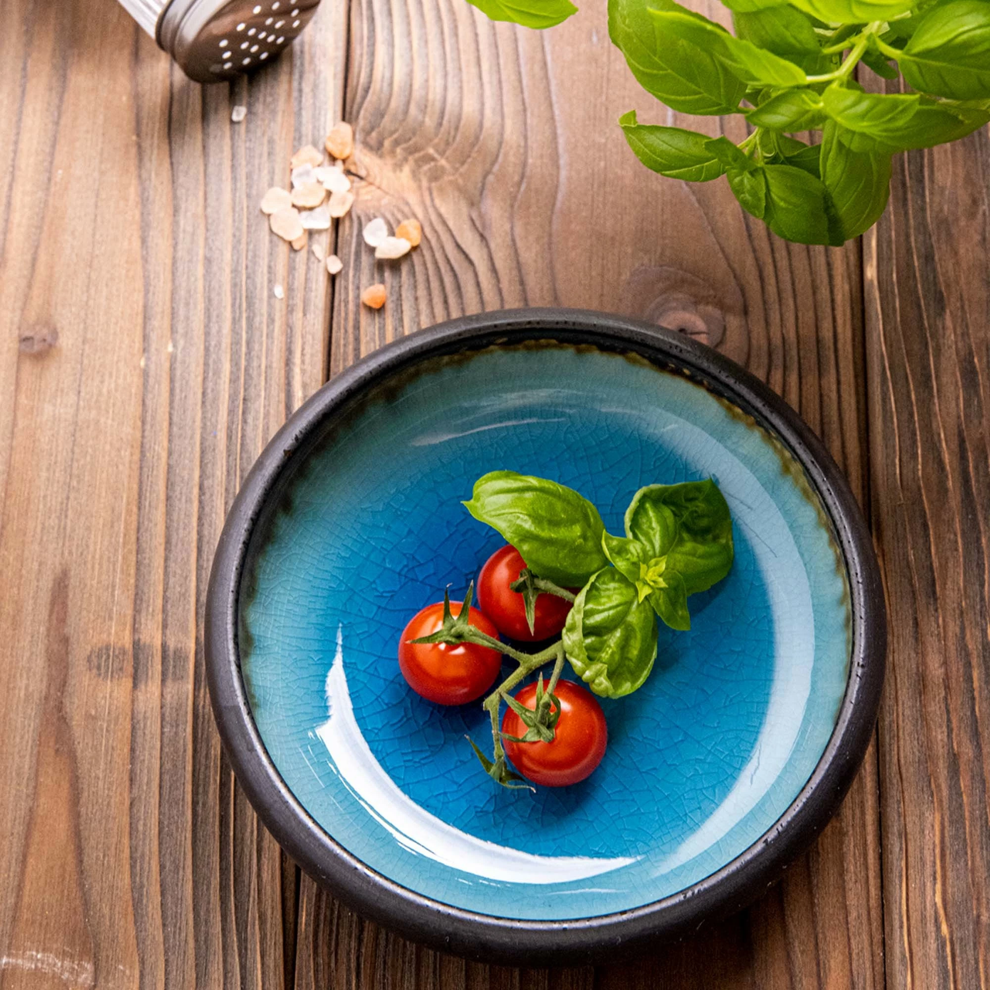 Ramekin, Fine Dine Lazur, 50 ml Ø50 mm, blu, set 12 copë