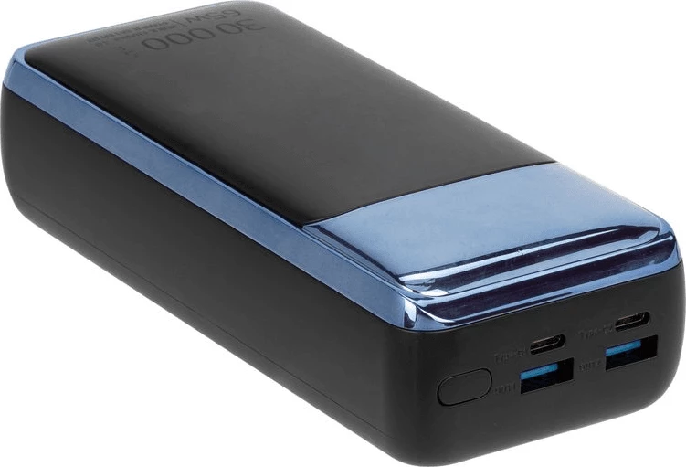 Powerbank RIVACASE VA1080 30000 mAh 65W (për laptop), i zi