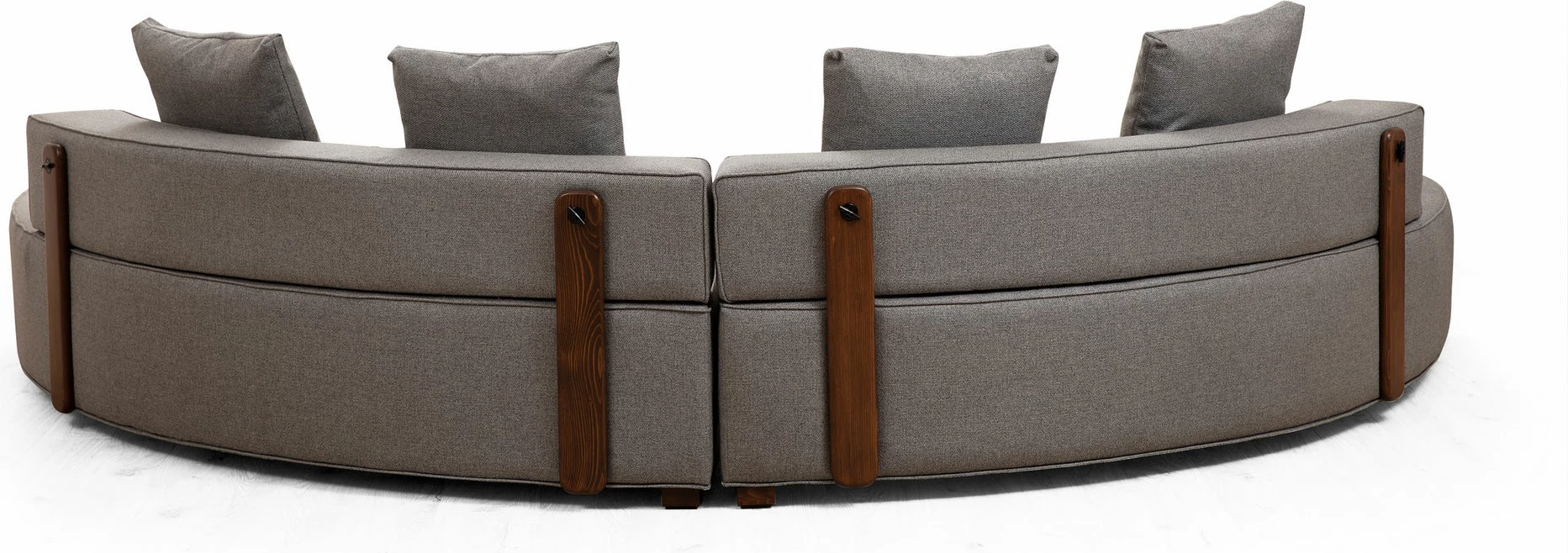 Këndare Atelier del Sofa, model Gondol-2, ngjyrë gri
