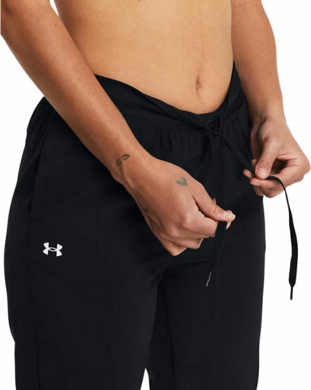 Pantallona sportive Under Armour, femra, të zeza [Madhësia: L]