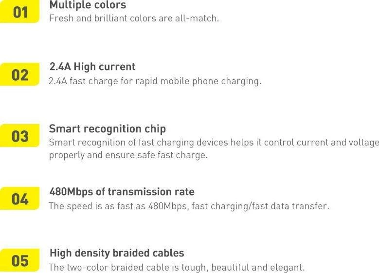 Kabllo USB-A në USB-C Baseus Crystal Shine CAJY000501/BSU3102BLK 2 m 100W USB 2.0, e zezë (1 copë)