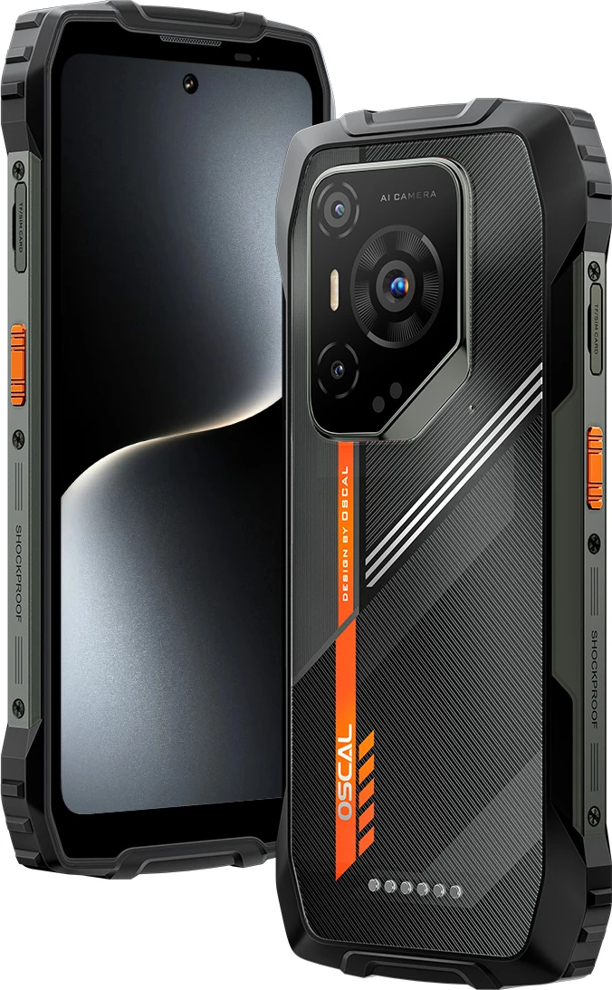 Celular Oscal Pilot 3 12GB/256GB 5G Rugged 7500mAh 6.78\" 120Hz, i zi