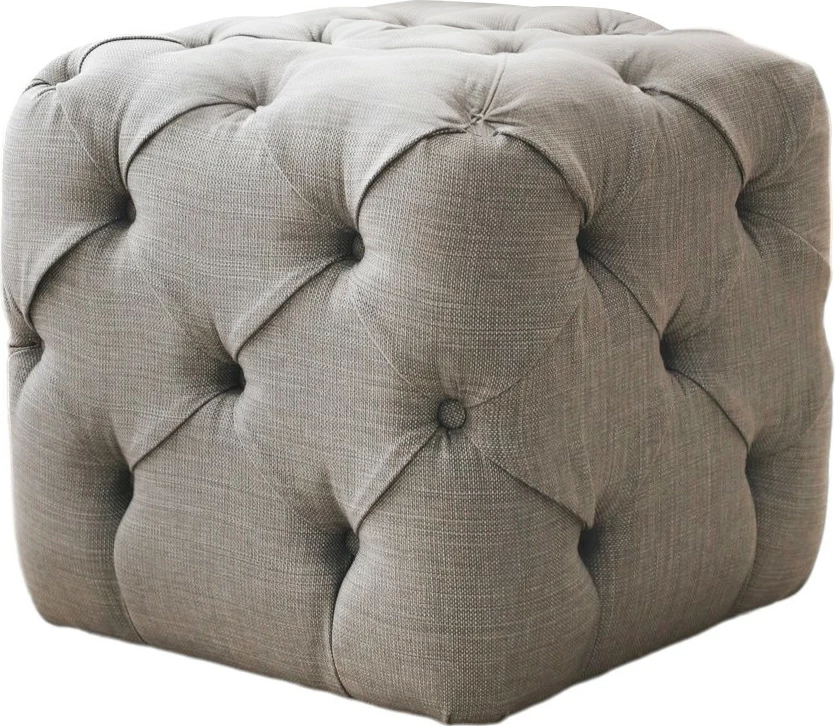 Puf Atelier del Sofa, Kup Chester, ngjyrë gri