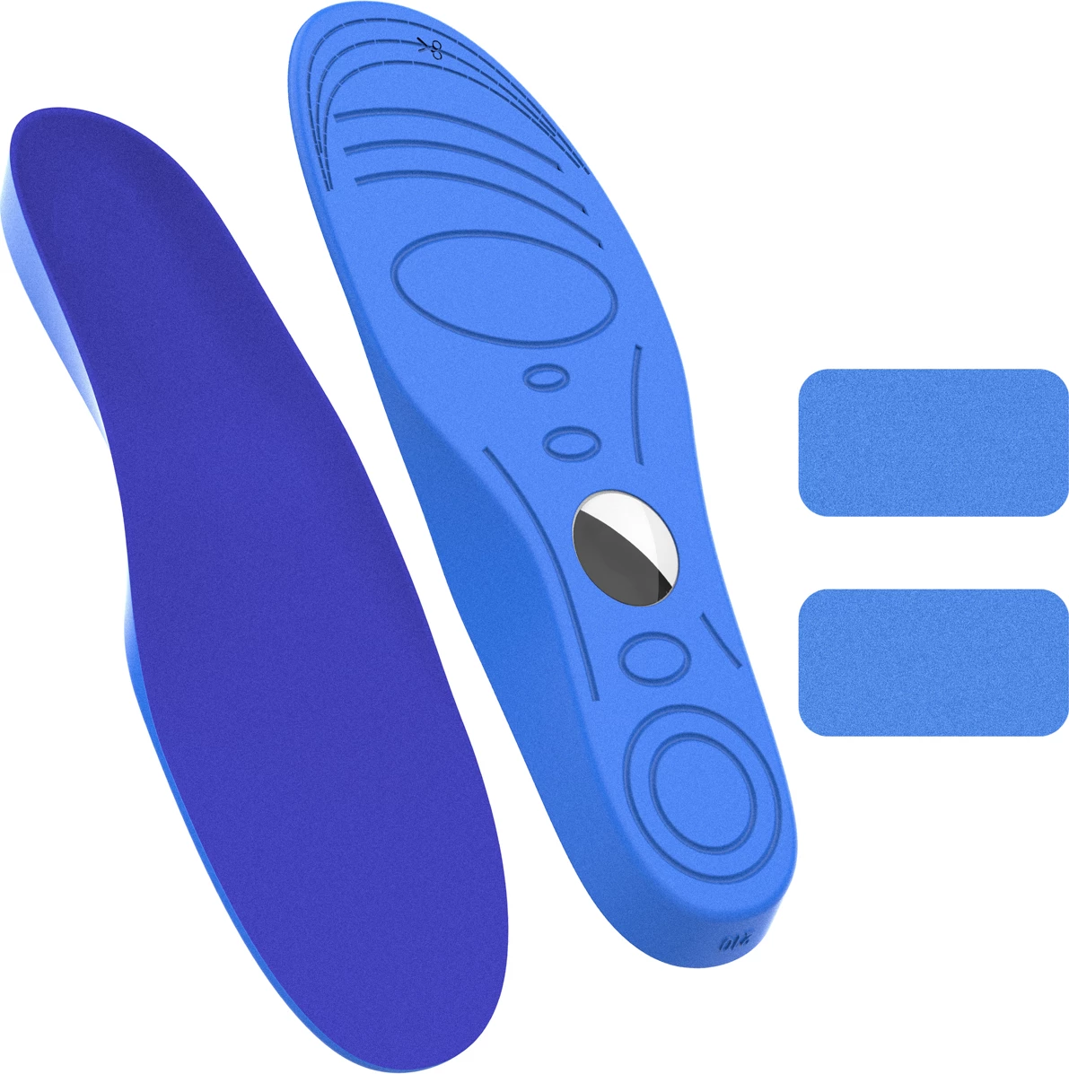 shtroja këpucësh Hurtel EA-59-02 me mbajtëse për AirTag, 175–190 mm, blu