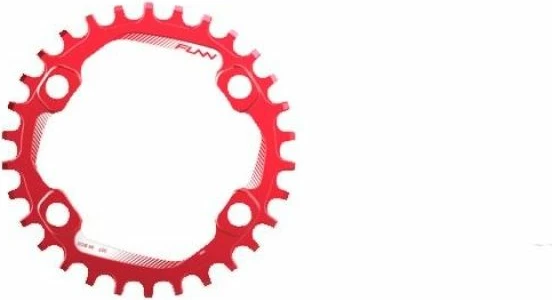 Zinxhir biçiklete FUNN, unisex, i kuq