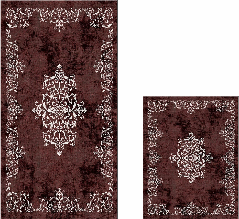 Set tapetash për banjo, 2 copë, ngjyrë e kuqe Claret, Mijölnir, 510616