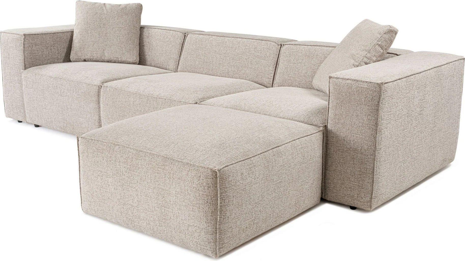 Këndare Lora me pouffe, ngjyrë moka